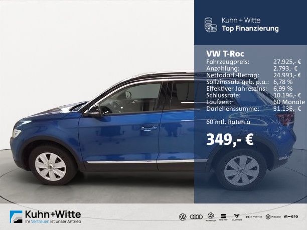 Volkswagen T-Roc 1.0 TSI Style *ACC*AHK*LED*RFK*SHZ*Navi*