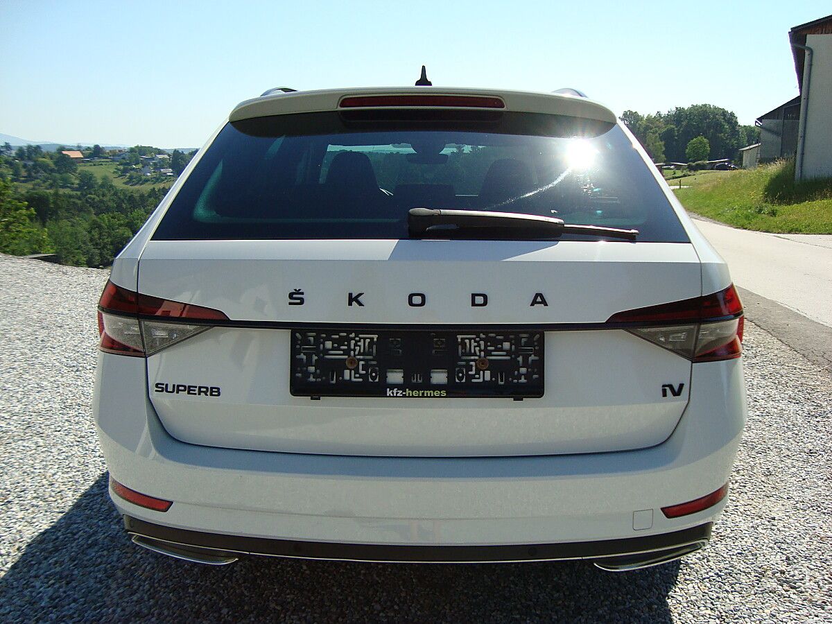 Skoda Superb Kombi IV Sportline DSG 1-Hand Voll !! imagem 3