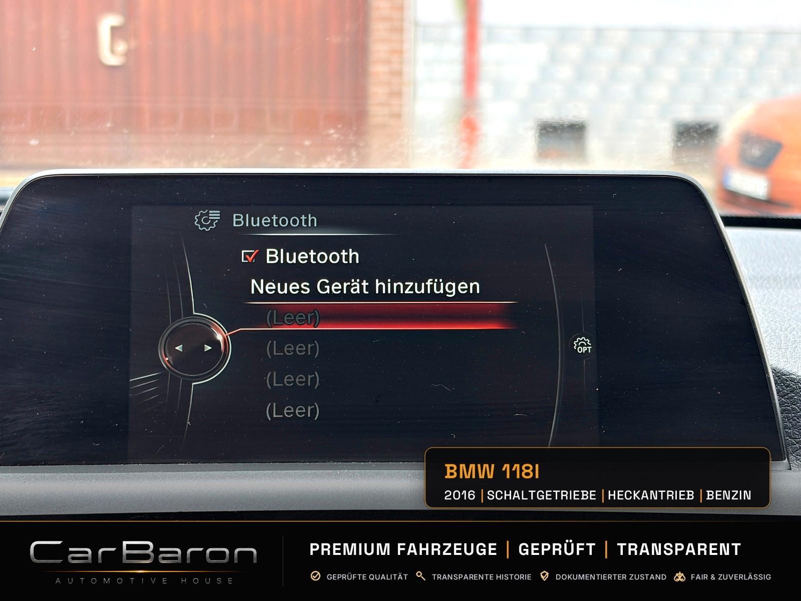 BMW 118i M-Sport 2HD/LED/Klima/SHZ/PDC/Bluetooth