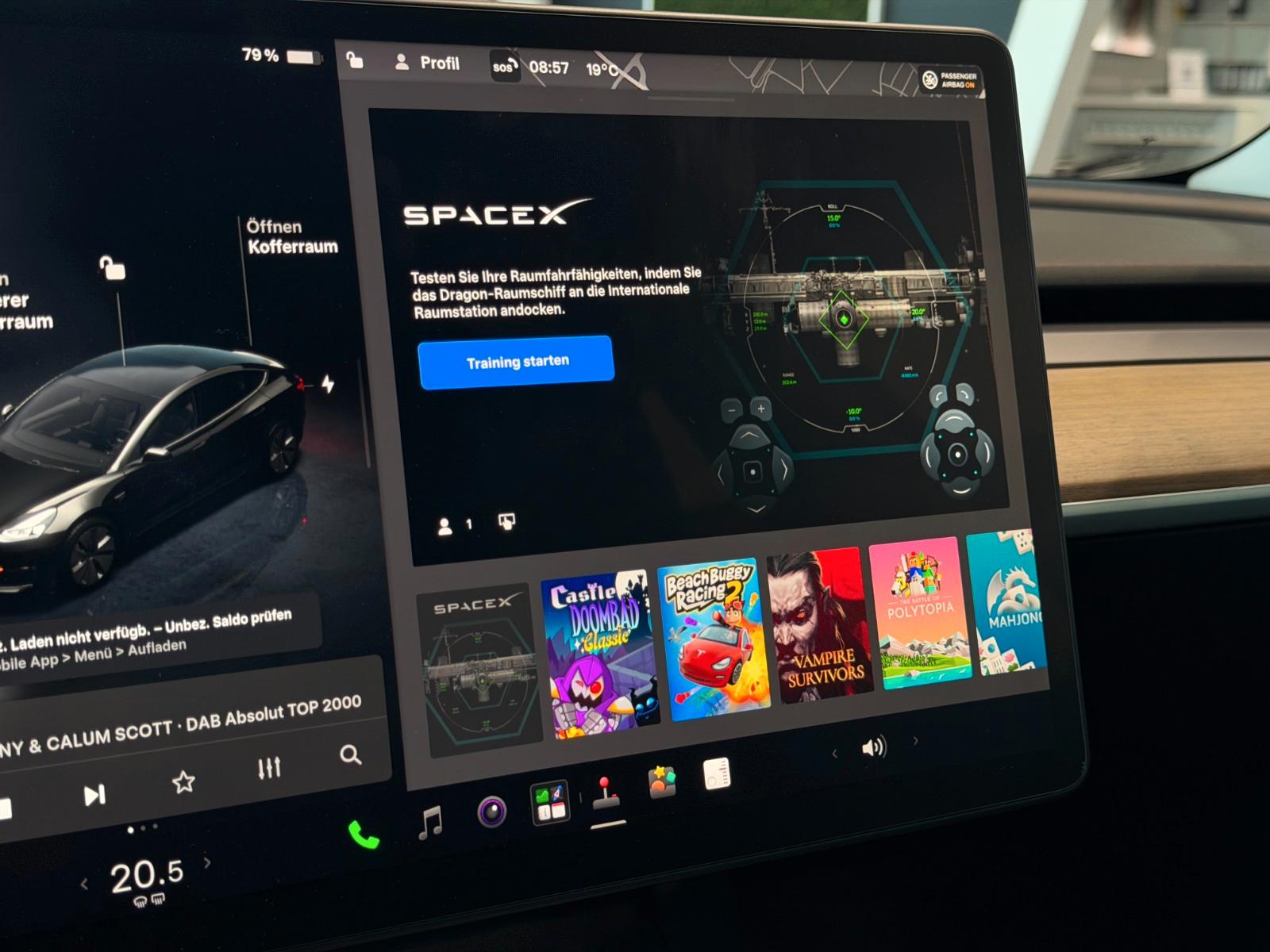 Tesla Model 3 Long Range Dual AWD Navi Pano Kamera, миниатюра 24