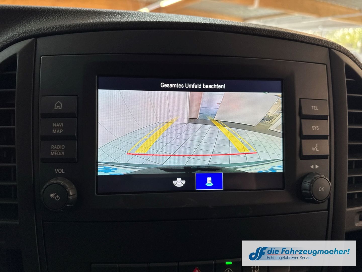 Fahrzeugabbildung Mercedes-Benz Vito Kasten 114 CDI RWD lang Navi DAB SHZ Rückfa