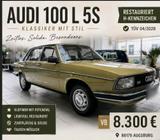 Audi 100 L 5S, restauriert, H Kennz. TÜV 4... - Audi 100: 5s