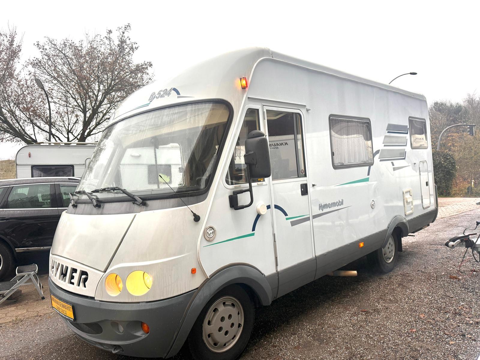 HYMER / ERIBA / HYMERCAR B 524 (( Festbett ))