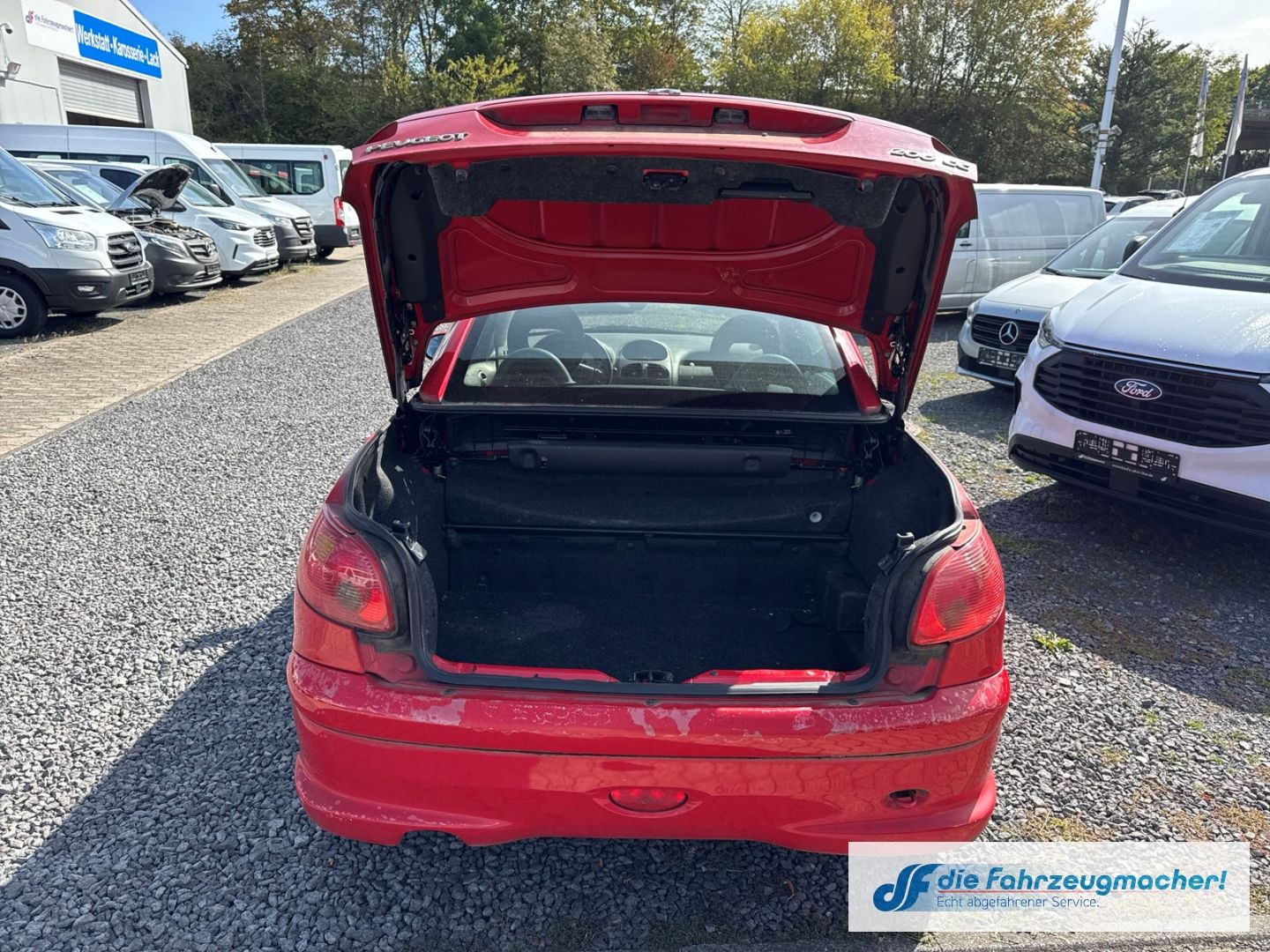 Fahrzeugabbildung Peugeot 206 Cabriolet CC El. Verdeck Sportsitze*EXPORT