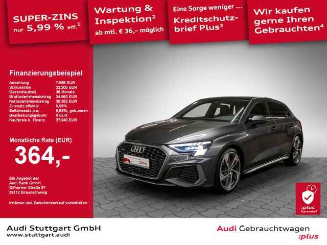 Audi A3 Sportback 40 TFSI quattro S line Matrix AHK