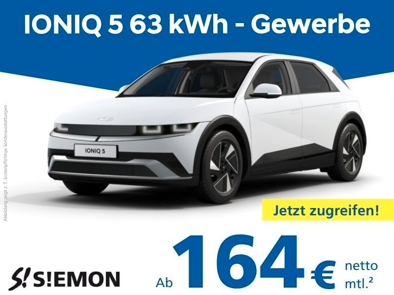 Hyundai IONIQ 5 63kWh Basis vorbestellt Gewerbeaktion