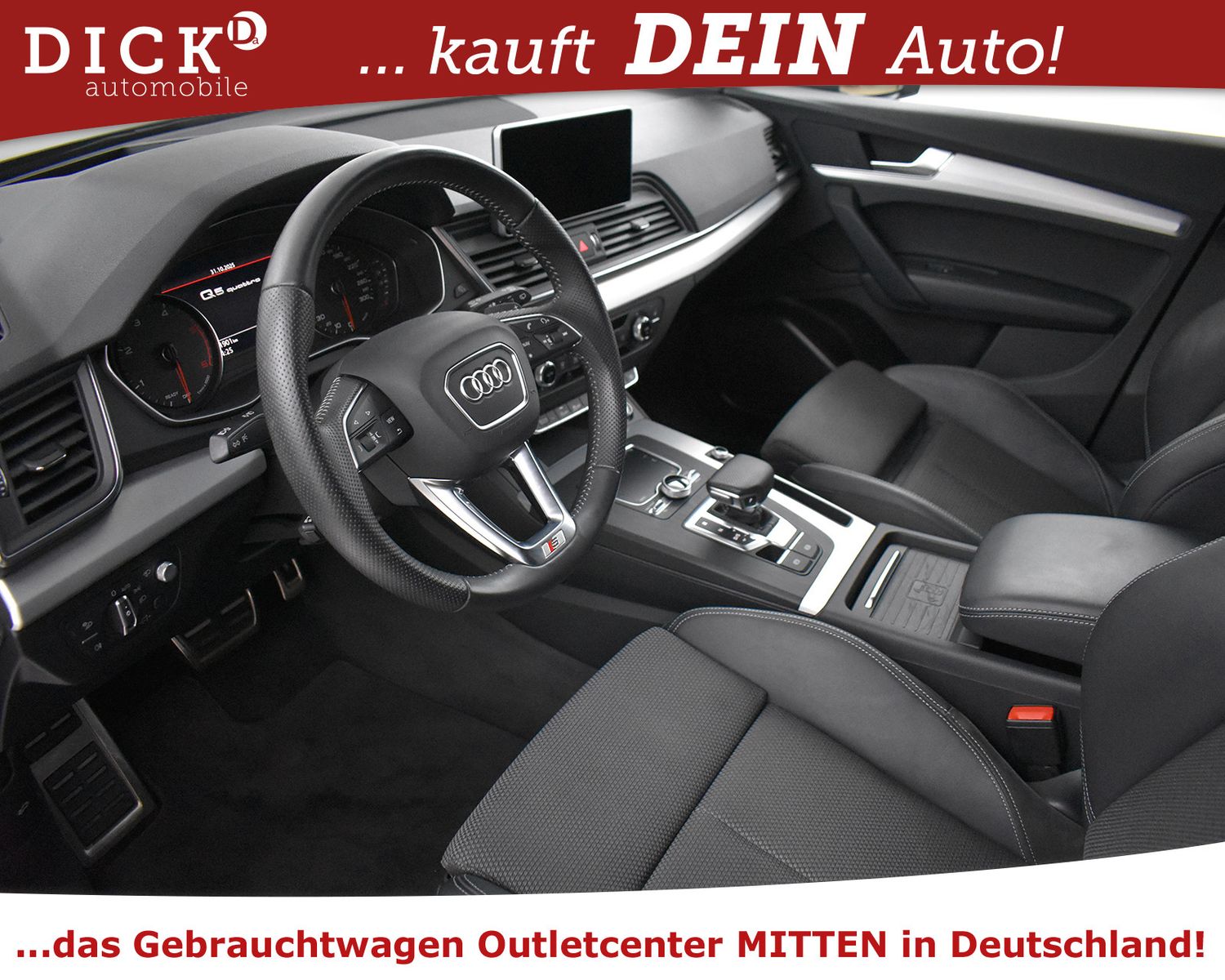 AUDI Q5 50d Quatt Sport S LINE PLUS >HEAD+XEN+AHK+20" - Image 10