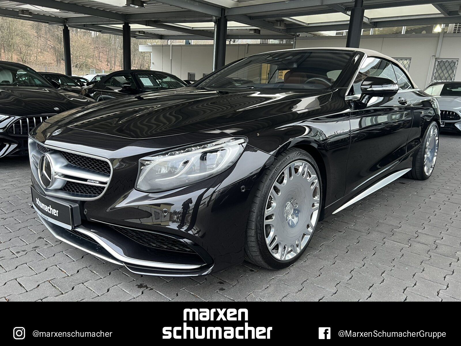 MERCEDES-BENZ AMG S 63 4M Cabrio Keramik+BRABUS+Drivers+1OF1BC