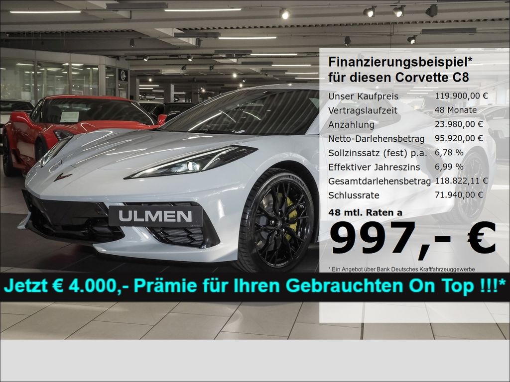 Corvette C8 Stingray Cabriolet 3LT Voll jetzt leasen ab €