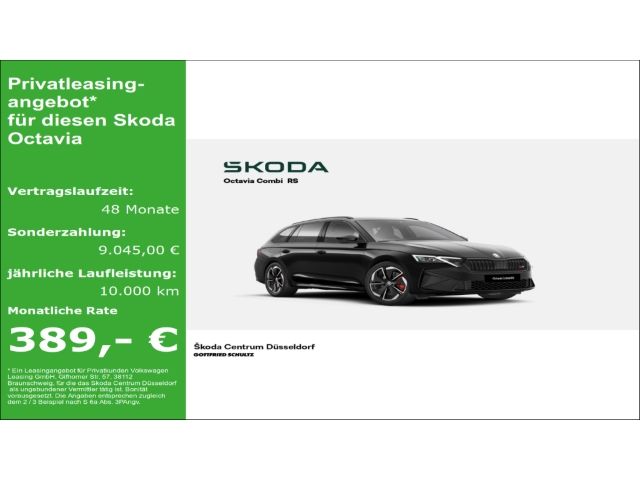 Skoda Octavia COMBI RS 2 0 TSI 195 KW 7-GANG-DSG Pano 