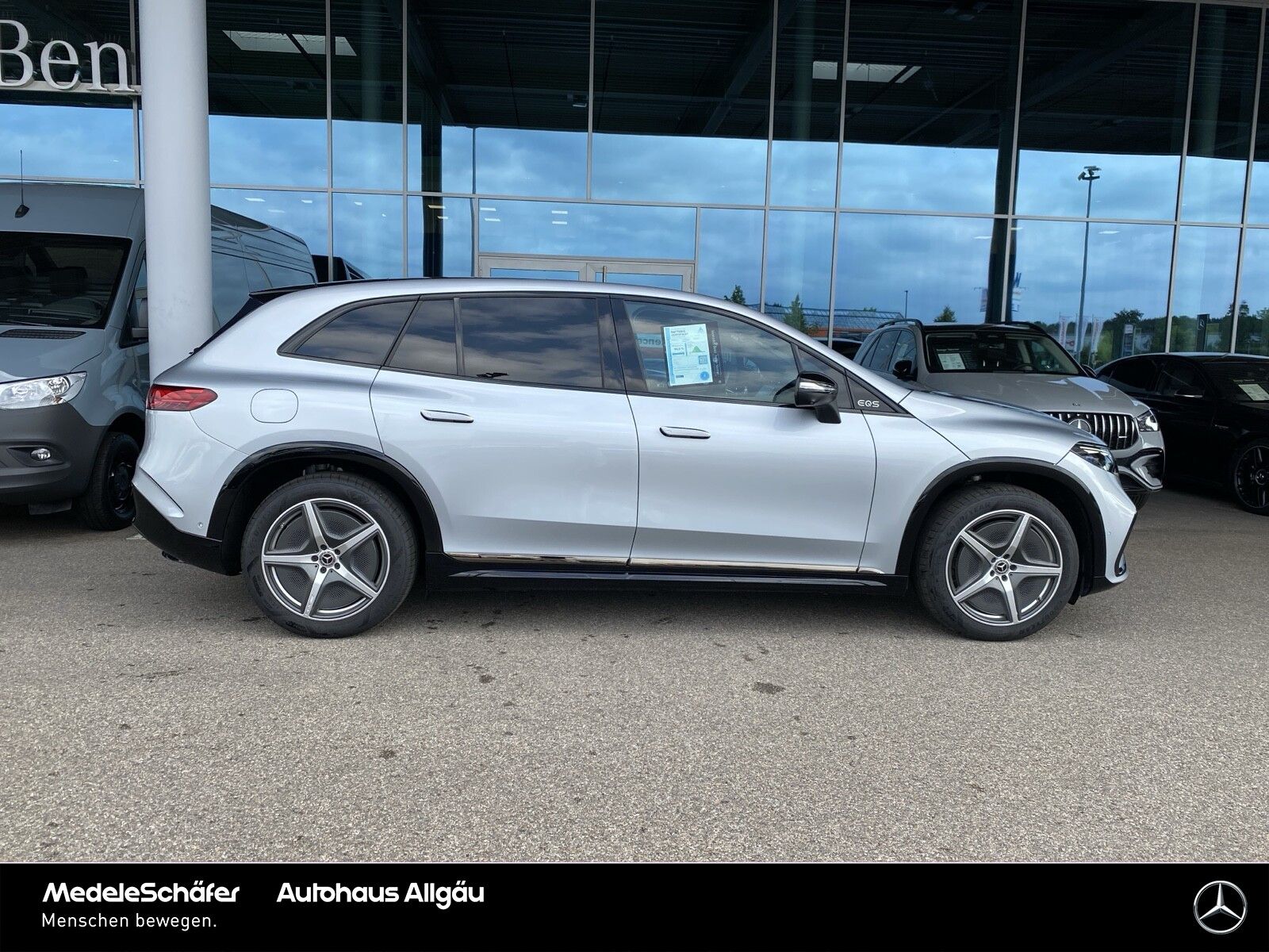 Mercedes-Benz EQS SUV 450 4M AMG Night 21 Permium 360° Pano foto 3