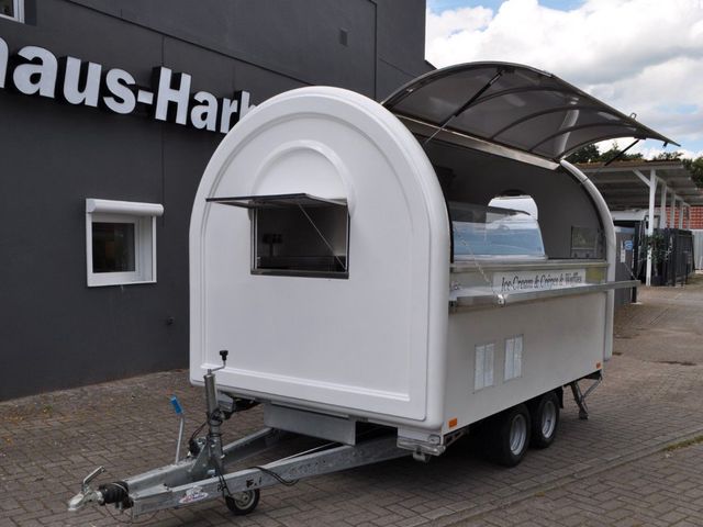 Autres Retro Buddy Star L-Crep.-Waffel-Eis Foodtrailer