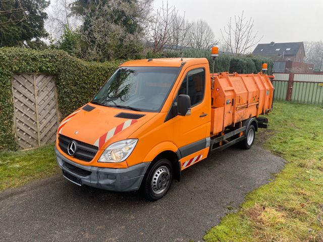 Mercedes-Benz Sprinter II Pritsche 513 CDI Müllwagen Klima 1-H