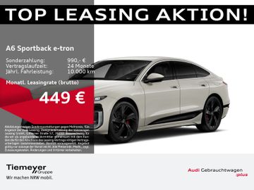 Audi Leasingangebot: Audi A6 e-tron Sportback S LINE LM21 AHK BF-DISPLAY 3
