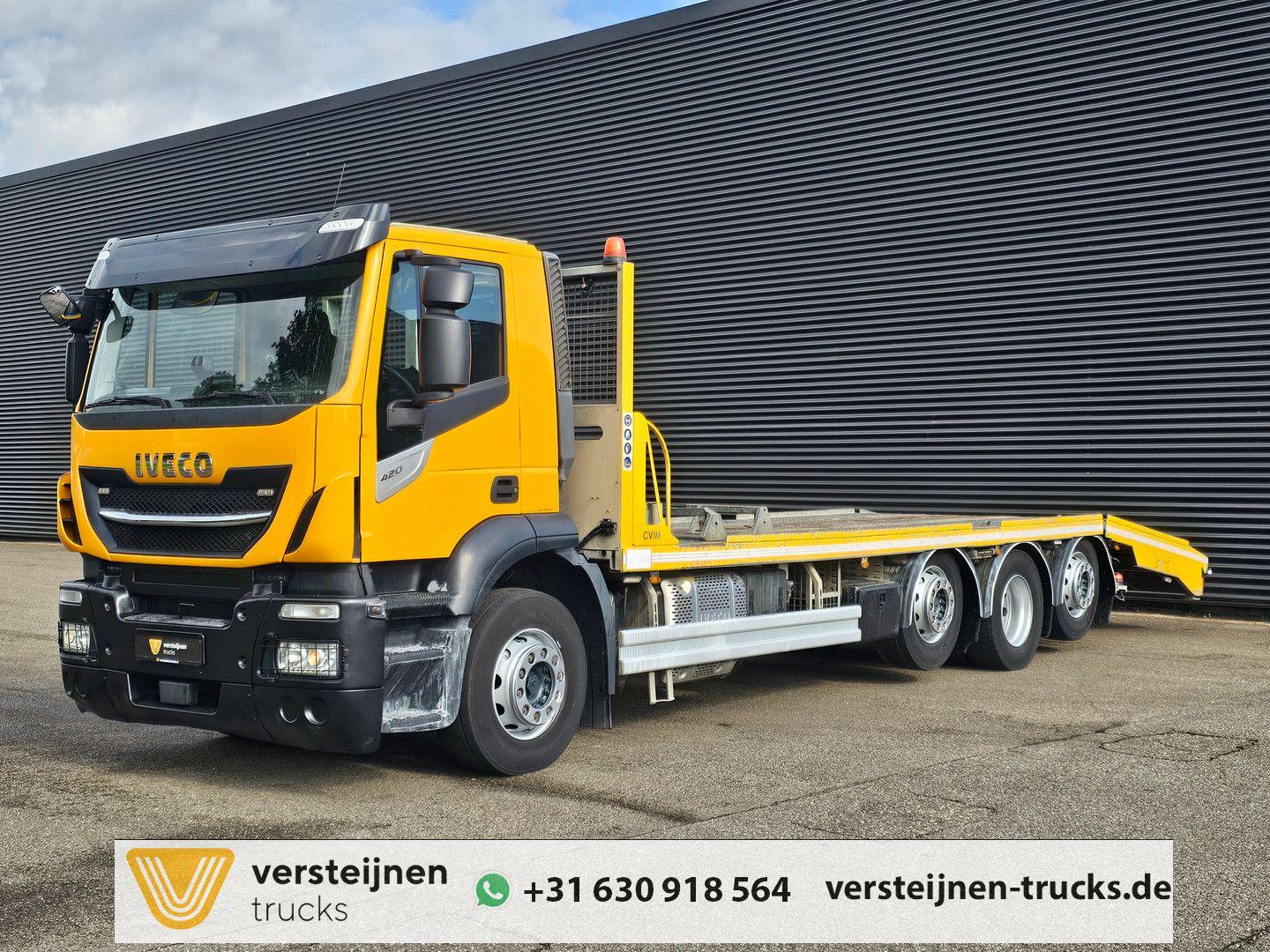 Iveco AD320S42 8x2 / RETARDER / WINCH / AUTO-TRANSPORT