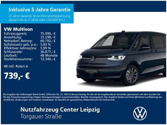 Volkswagen Multivan Life 2.0 l 110 kW TDI DSG*AHK*NAVI