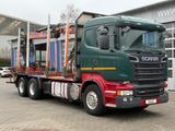 Scania R560 6x4 Holztransport Kran LOGLIFT HIAB 140S79R - Scania 560