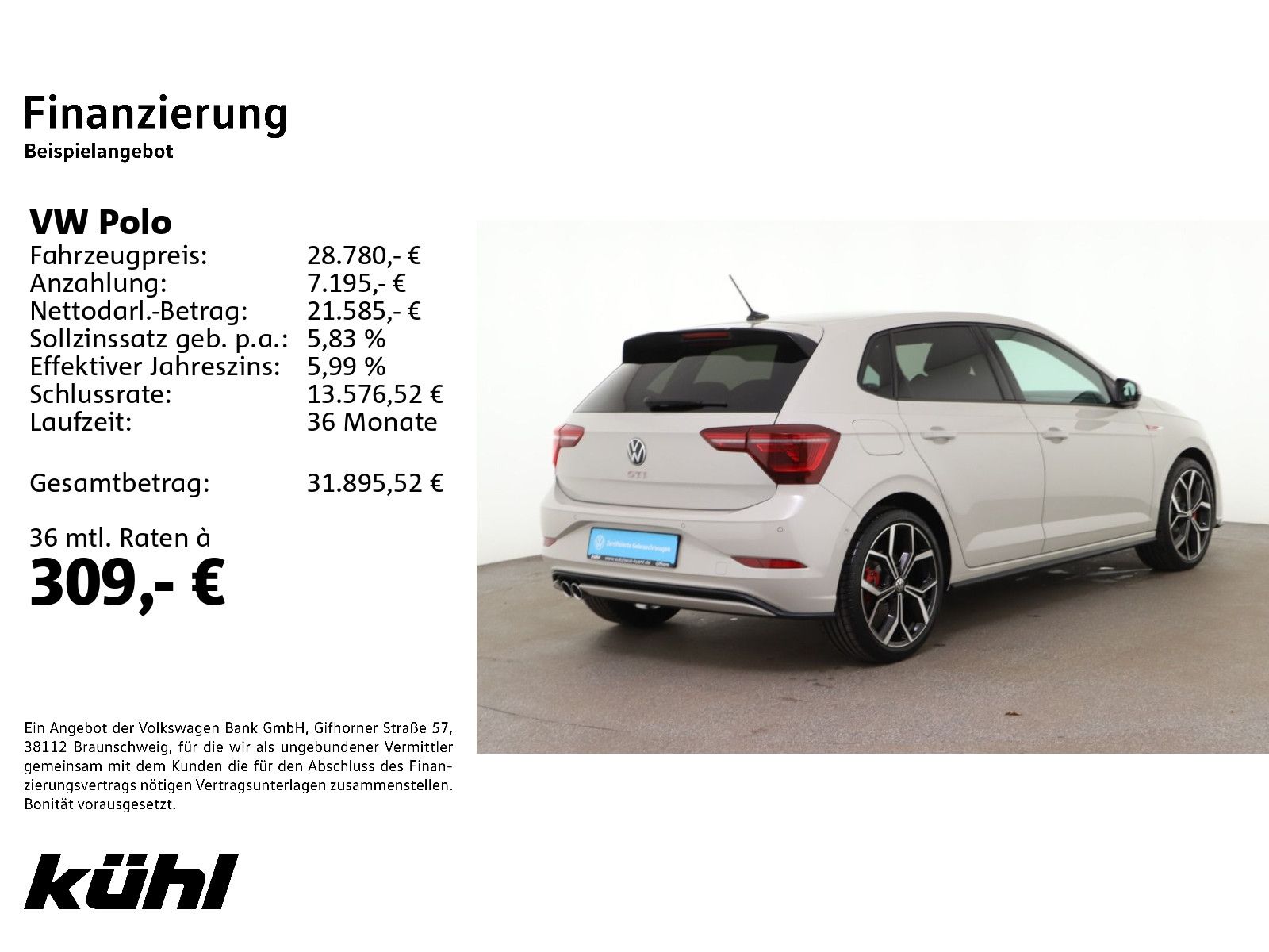 Volkswagen Polo 6 VI GTI 2.0 TSI DSG IQ.Light ACC Kamera Ap foto 2