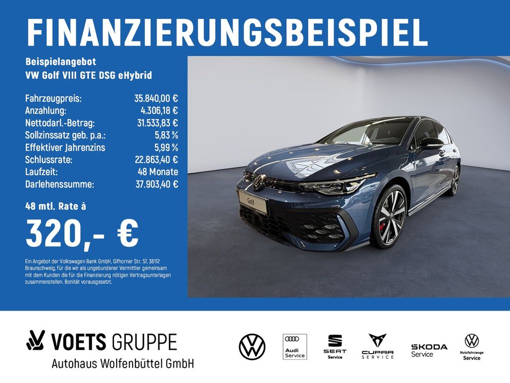 Golf VIII GTE DSG eHybrid