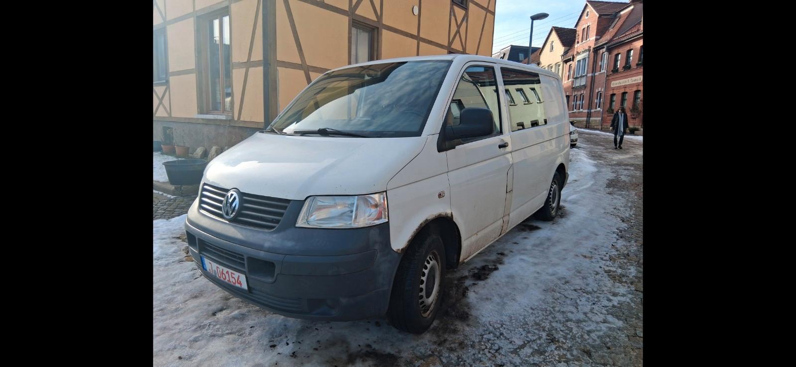 Volkswagen T5 Transporter Kasten-Kombi Kasten 3-Sitze