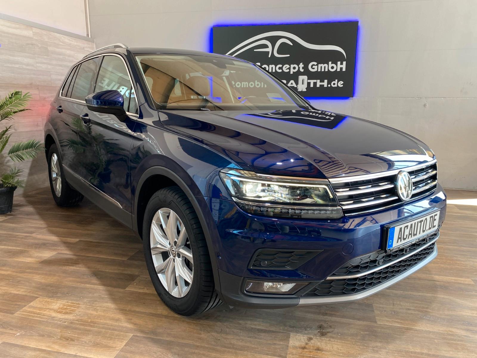 Volkswagen Tiguan Highline 4Motion+AHK+Pano+Leder+LED+360