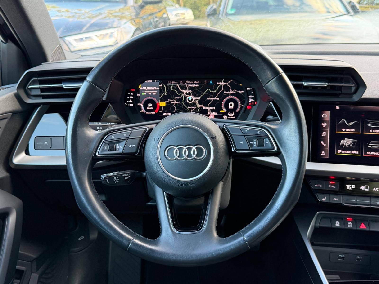Audi A3 Sportback 35 TDI S line/LED/Virtual/97.600km, миниатюра 22
