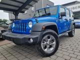 Jeep Wrangler Rubicon Aut. Navi Alpine 1-Hand PERFEKT - blaue Jeep Wrangler
