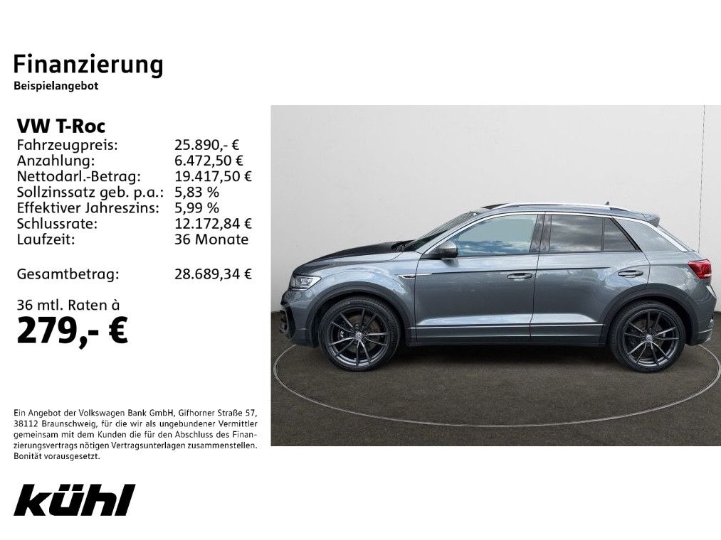 Volkswagen T-Roc 2.0 TSI DSG 4M R Navi AHK Kamera LM19 foto 2