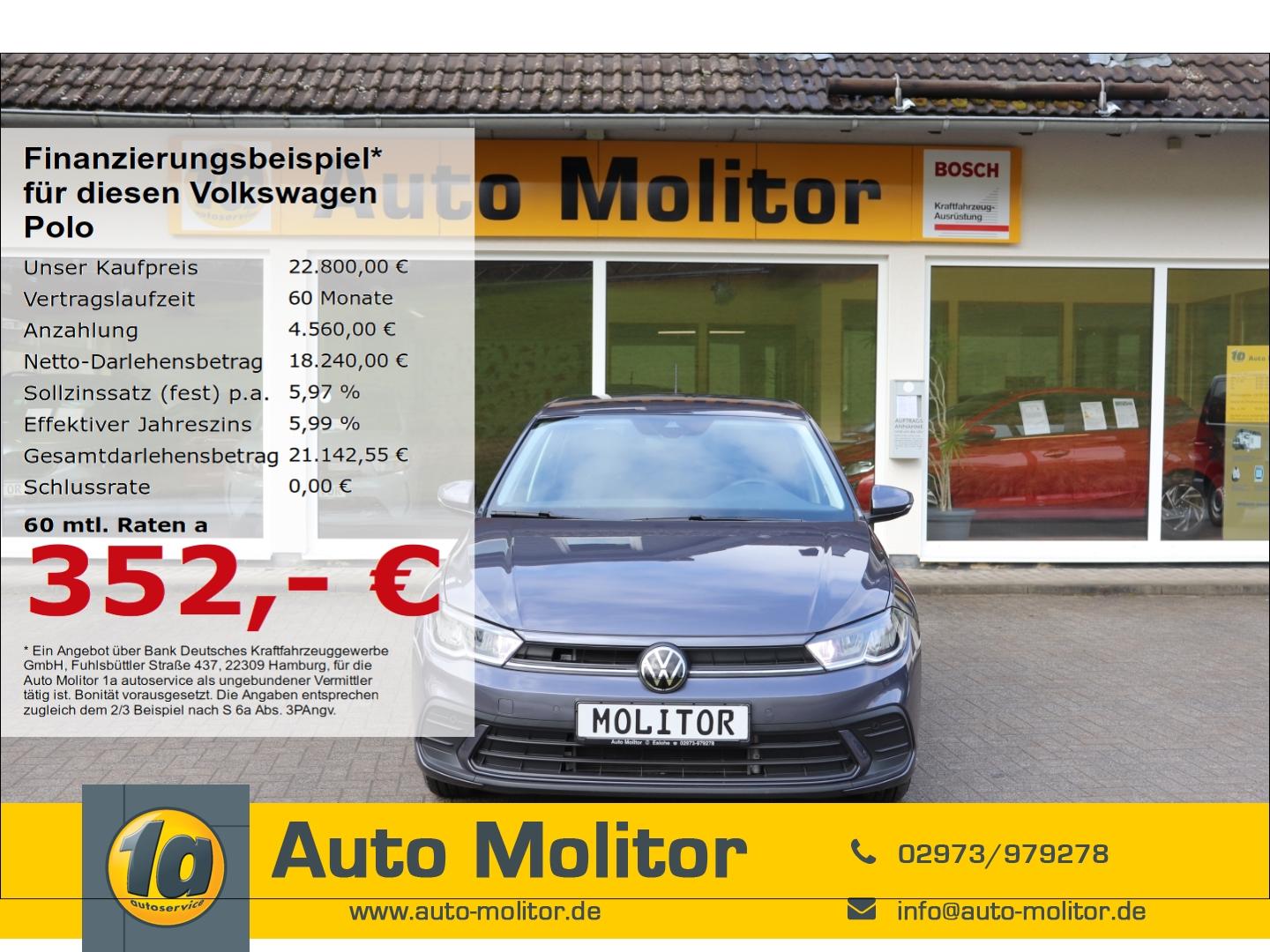 Volkswagen Polo VI Life Digitales Cockpit LED Apple CarPlay