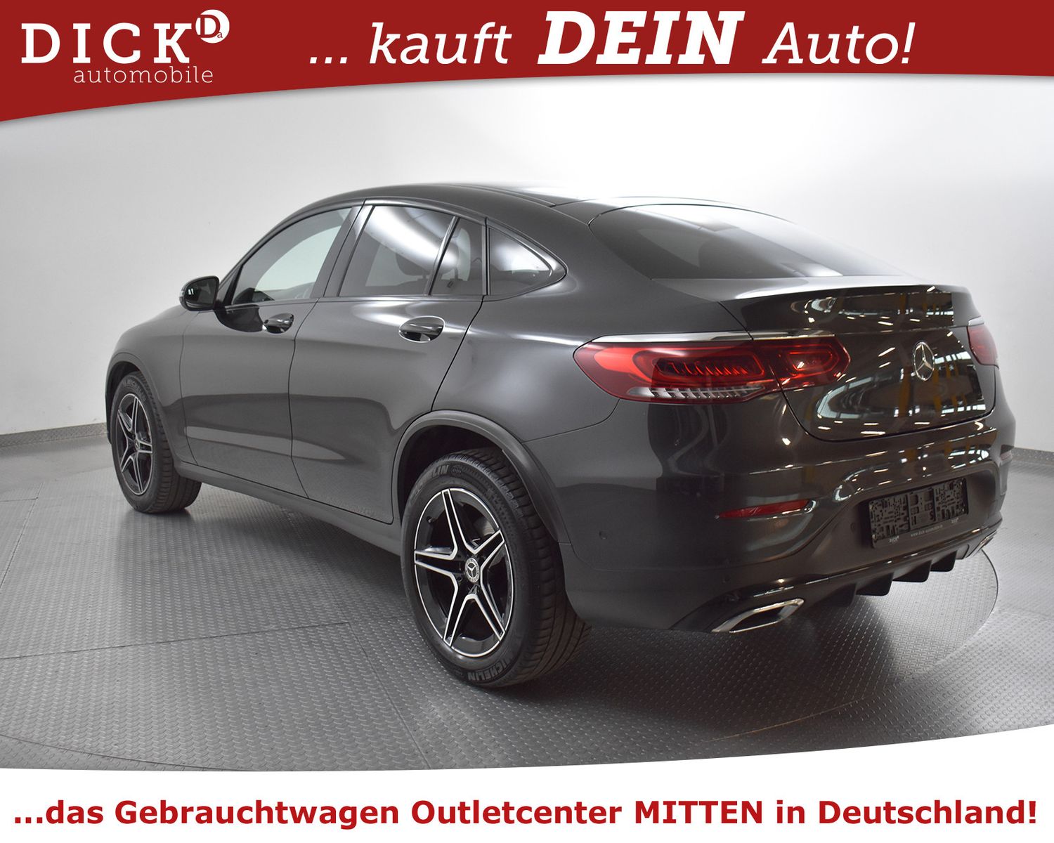 MERCEDES-BENZ GLC 220d Coupe 4M 2X AMG Line NIGHT+LED+KAM+19" - Image 5