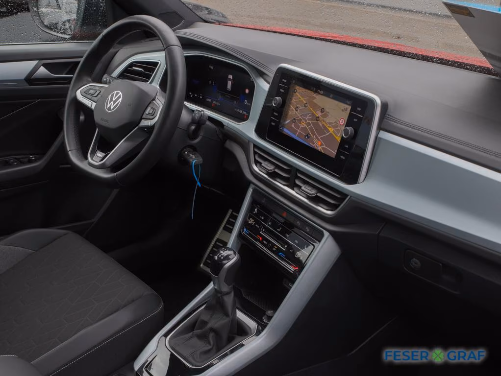 Volkswagen T-Roc Cabrio 1.0 TSI Goal Navi RüKa Sitzh. 17", миниатюра 6