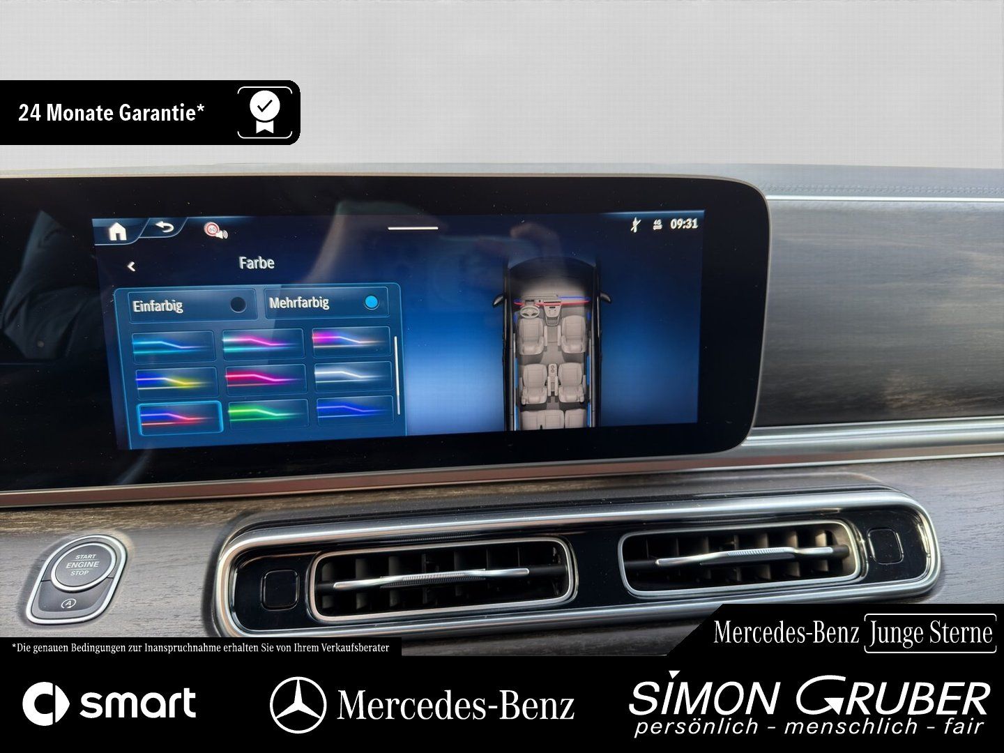 Fahrzeugabbildung Mercedes-Benz V 300 d Avantgarde Extra lang 8Sitze Burm AHK