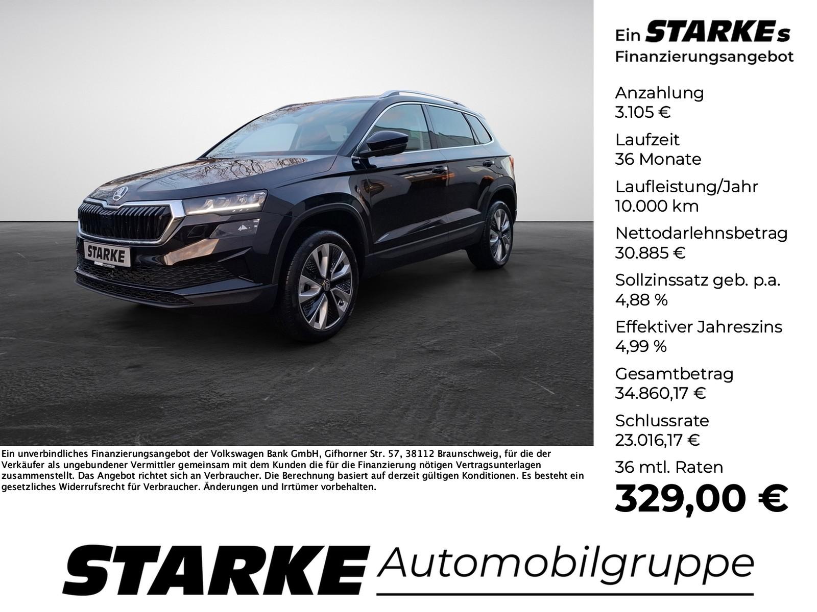 Skoda Karoq 2.0 TDI DSG Selection  AHK Navi LED PDC LM