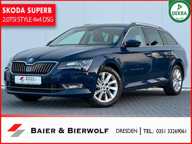 Skoda Superb Combi Style 4x4 2.0TSI LED AHK CARPL. DSG