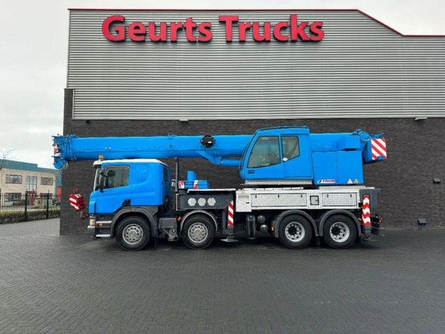 Scania P420 8X4 + FAUN HK 40 + JIB KRAAN/KRAN/CRANE/GRU