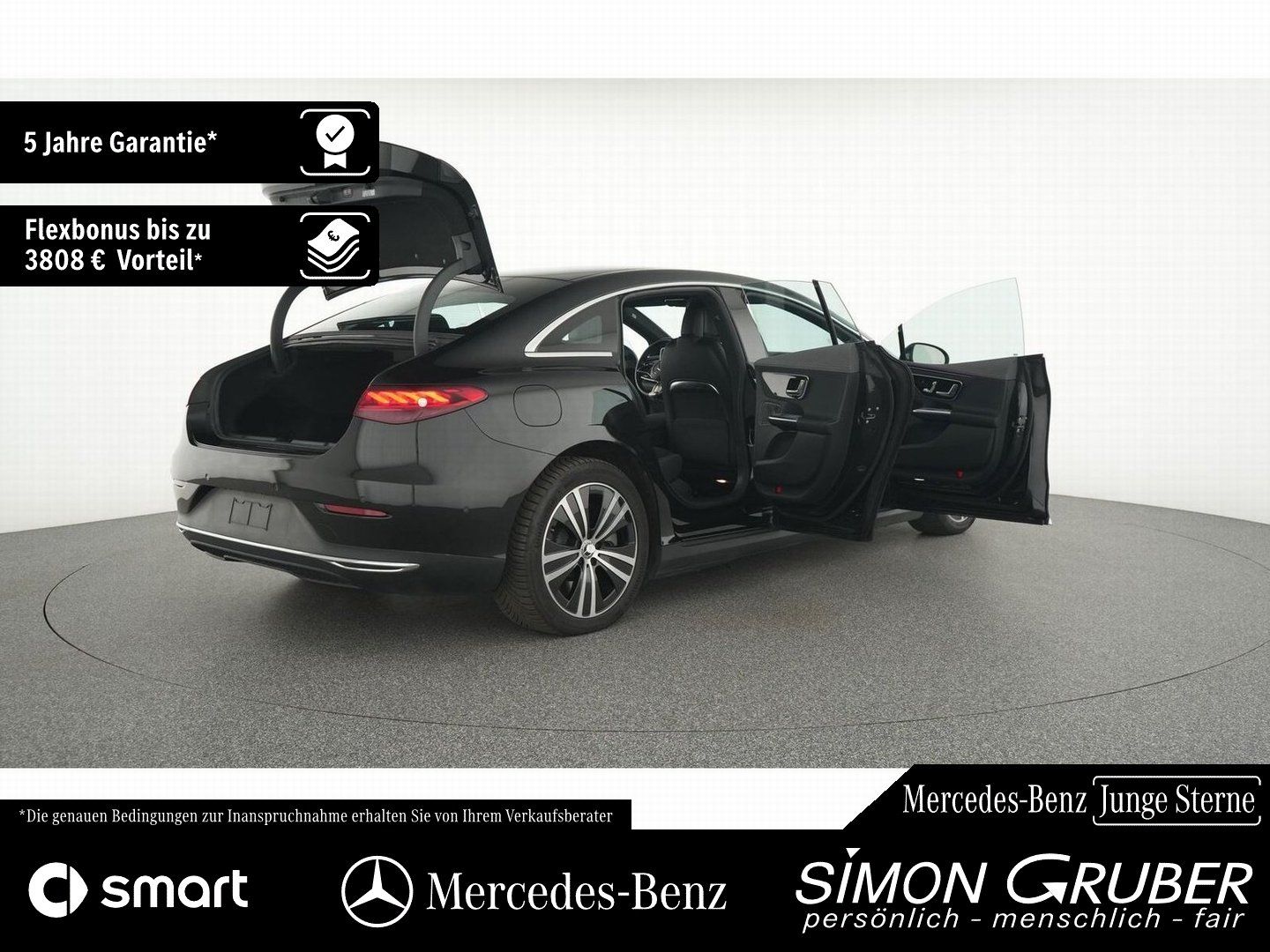 Fahrzeugabbildung Mercedes-Benz EQE 350+ Electric Art Int/Ext Ambi Memory LED