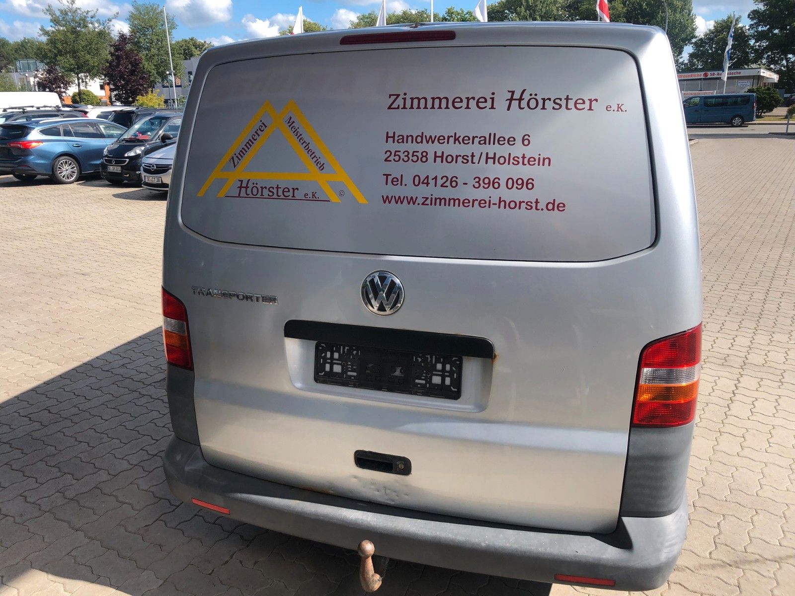 Fahrzeugabbildung Volkswagen T5 Transporter Kasten leichter Hagelschaden