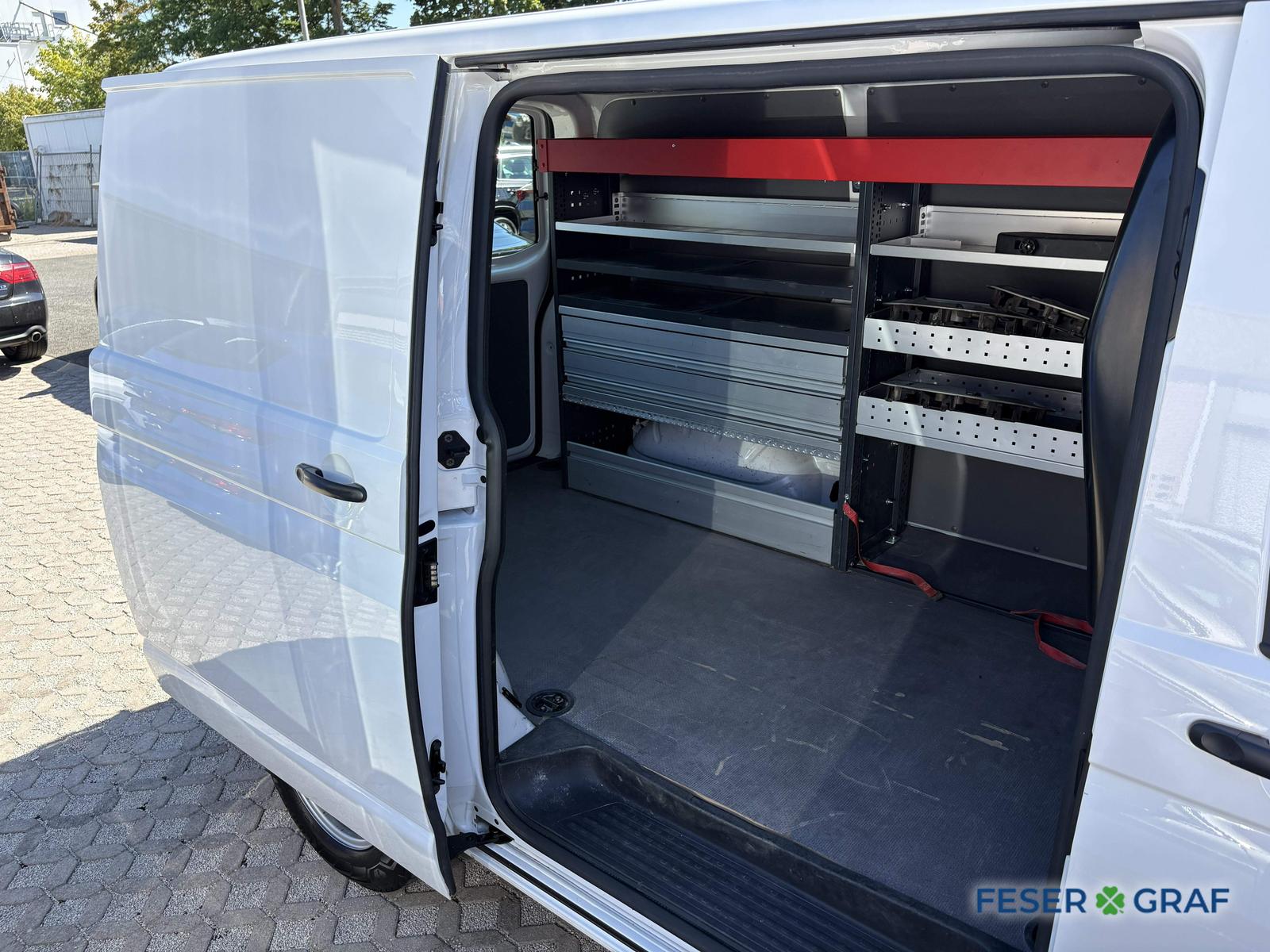 Volkswagen T6 Transporter T6.1 Transporter Kasten 2.0 TDI AHK Regalsystem, миниатюра 6