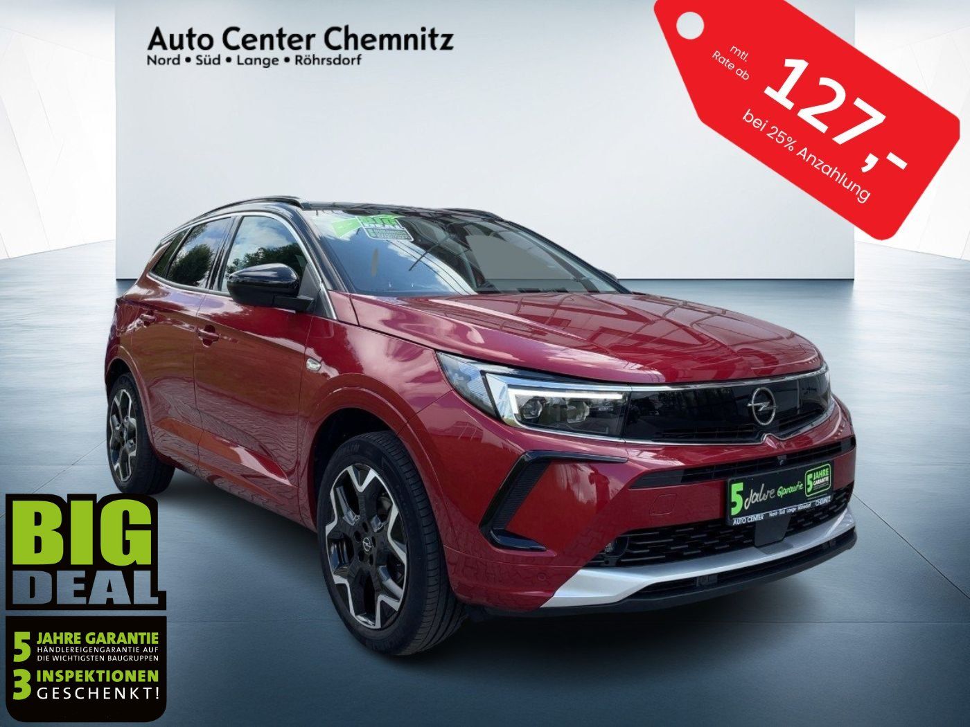 Opel Grandland AT8 Elegance Ultimate AHK/Matrix/Leder