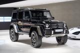 Mercedes-Benz G 500 4x4² *CARBON*EXKLUSIV-PAKET*SPORTABGAS*H&K - Mercedes-Benz mit Benzin-Antrieb: Schwarz, Geländewagen