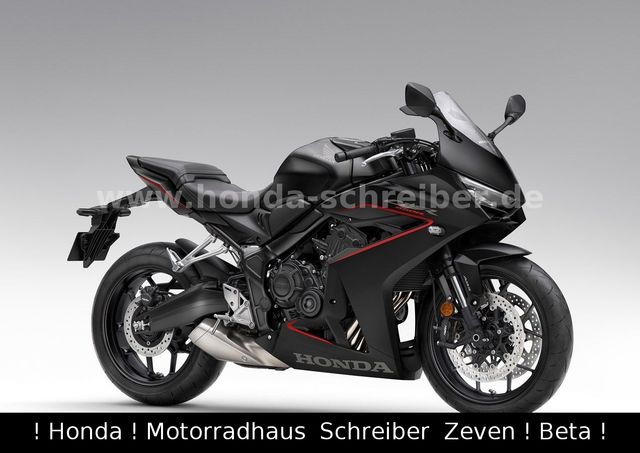 Honda CBR 650 R  2025 Neu Black+Red