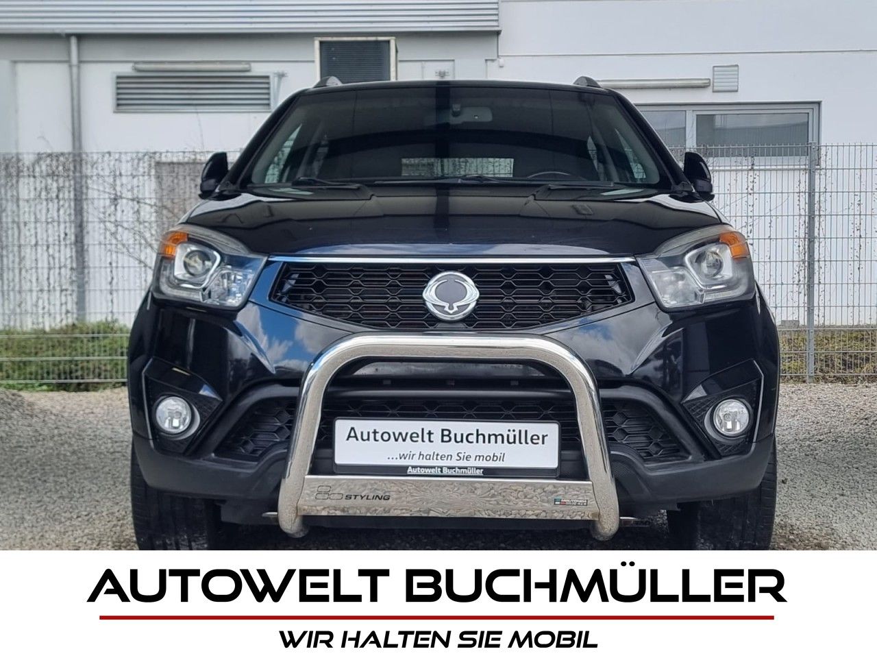 Gebrauchtwagen Ssangyong Korando Korando 2.0,4×4,KLIMA,SHZ,LEDER,AHK,TÜV,MWST. in Nersingen