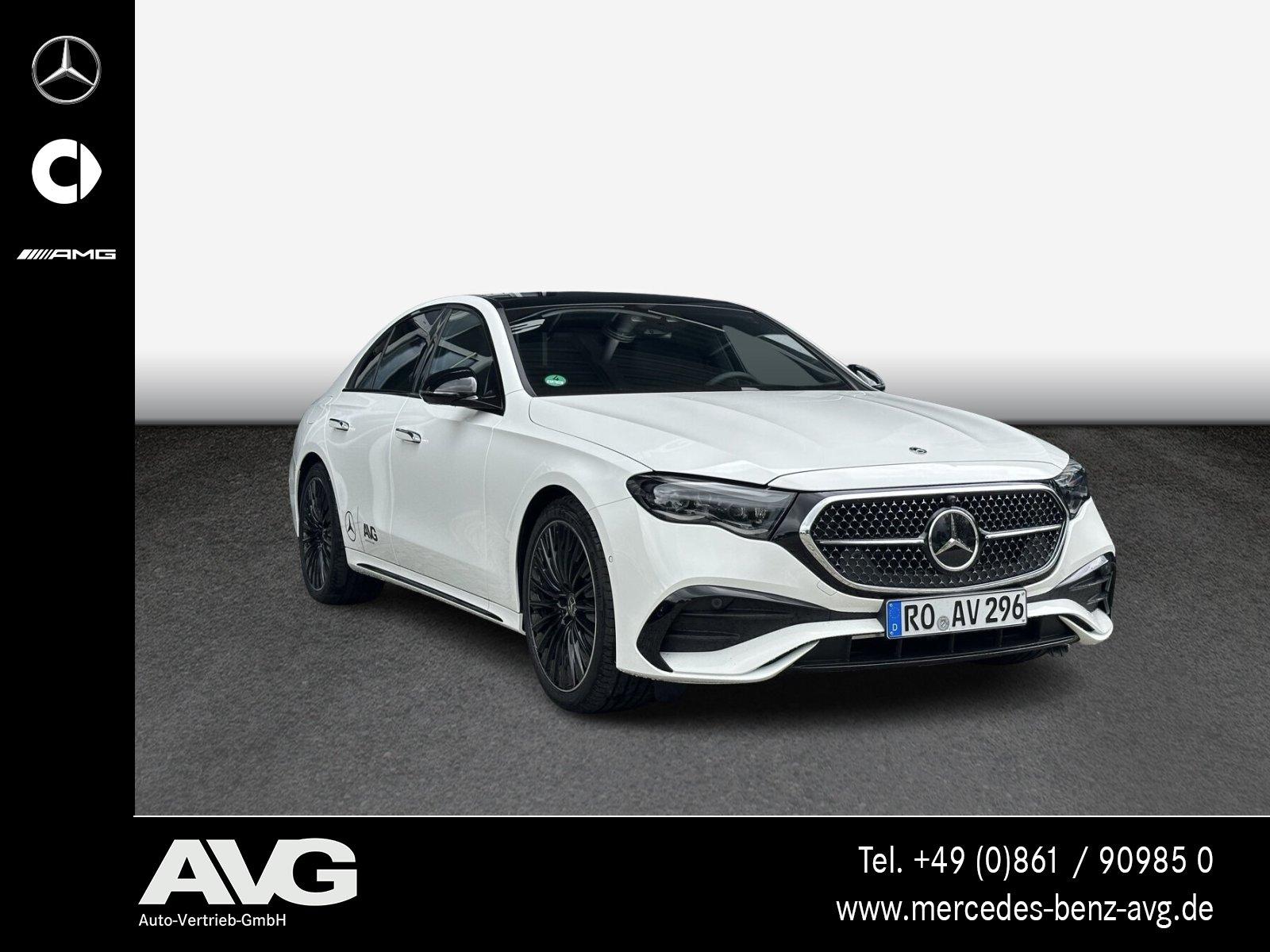 Mercedes-Benz E 220 d AMG Night Edition Burmester® Pano 360°