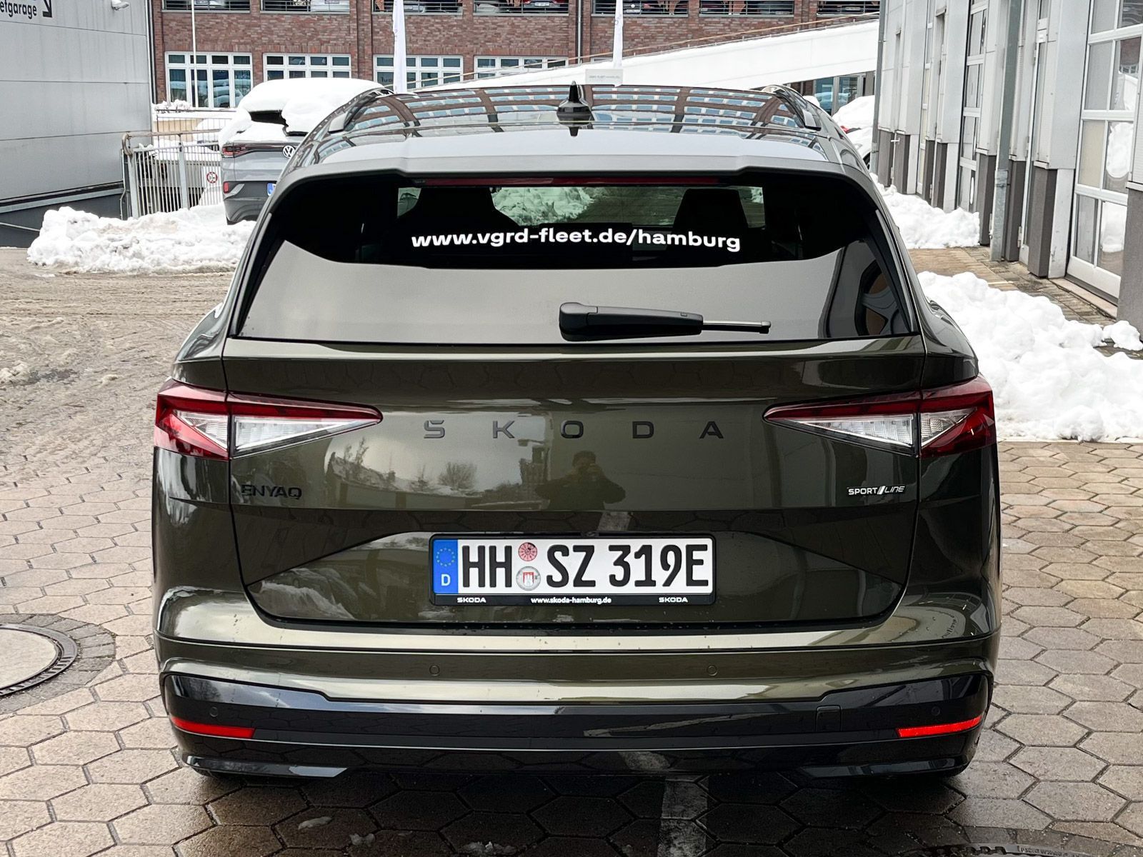 Skoda Enyaq 85  Sportline AHK Sitzhzg Navi LED Canton imagem 3