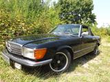Mercedes-Benz SL 380-schwärzer geht es leider nun mal nicht ! - schwarze Mercedes-Benz SL 380