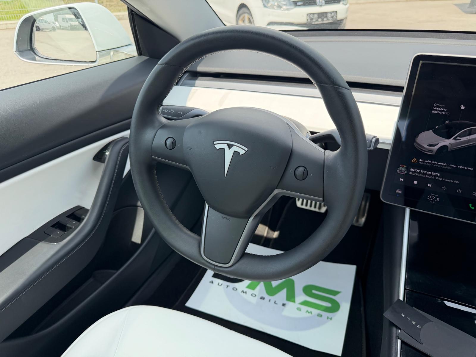 TESLA MODEL 3 306CH - STANDARD PLUS - RWD - INTERIEUR CUIR BLANC