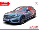 Mercedes-Benz C220 T-Modell d AMG Line LED Navi AHK Leder - Mercedes-Benz C-Klasse: T Model
