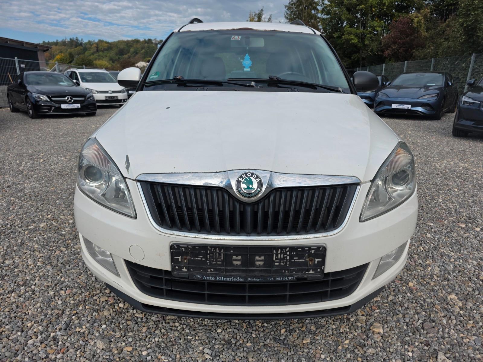 Skoda Roomster 2013 — rear view