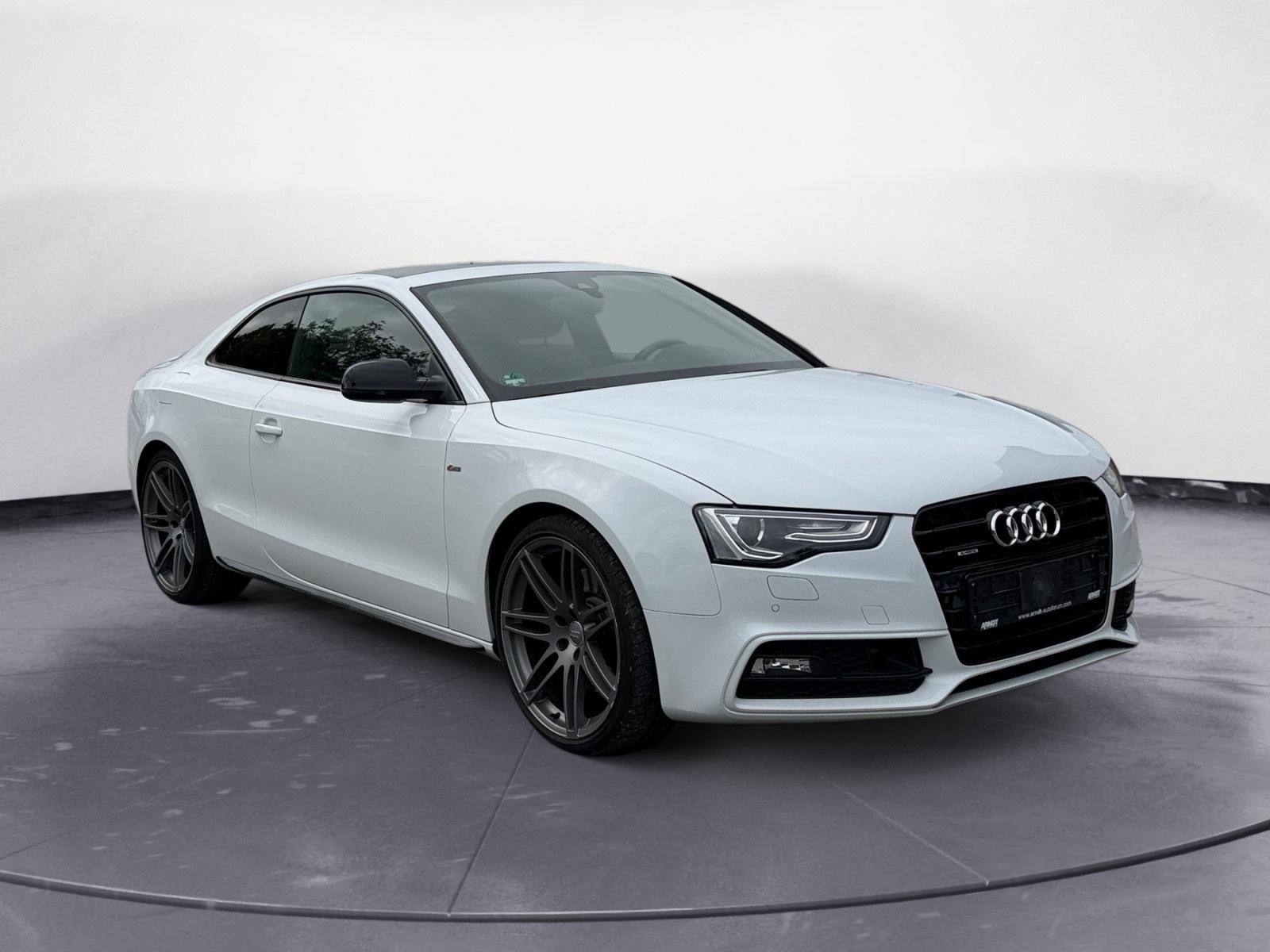 AUDI A5 COUPE 3.0 TFSI S-LINE QUATTRO 272CH - BVA - HAYON ÉLECTRIQUE - BANG & OLUFSEN - TOIT OUVRANT - SHADOW LINE - HISTORIQUE ENTRETIEN COMPLET