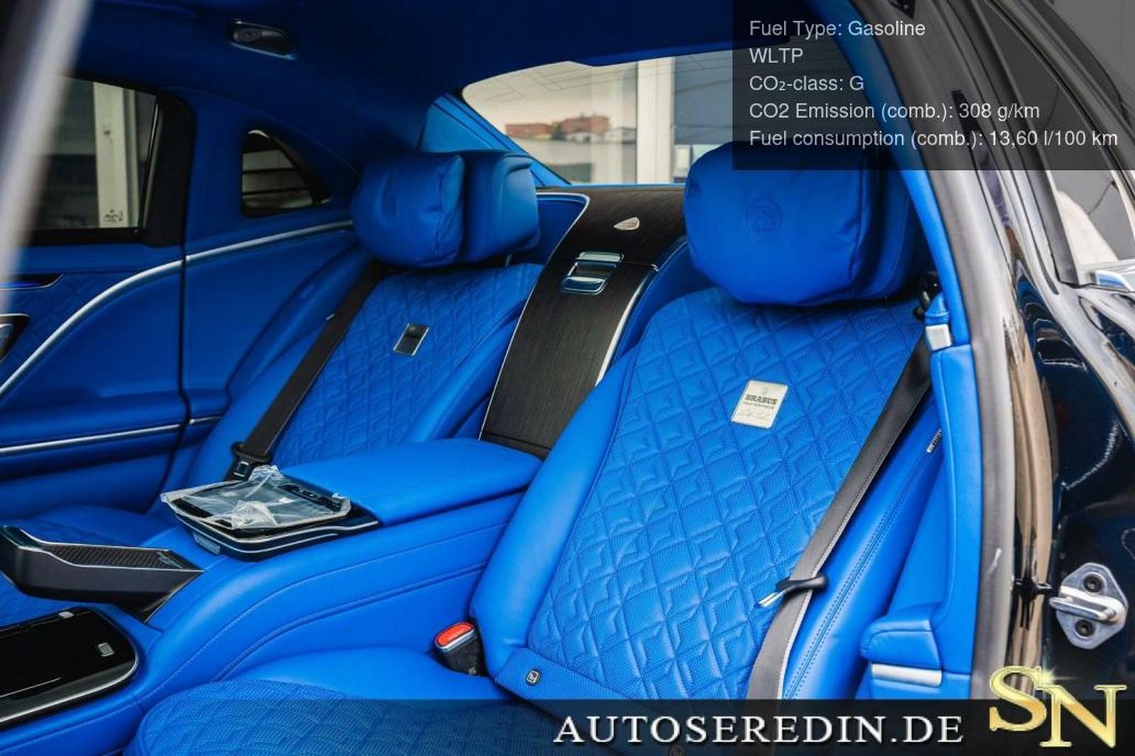 Mercedes-Benz S 680 MAYBACH BRABUS PROD21 BLUE MASTERPIECE INT